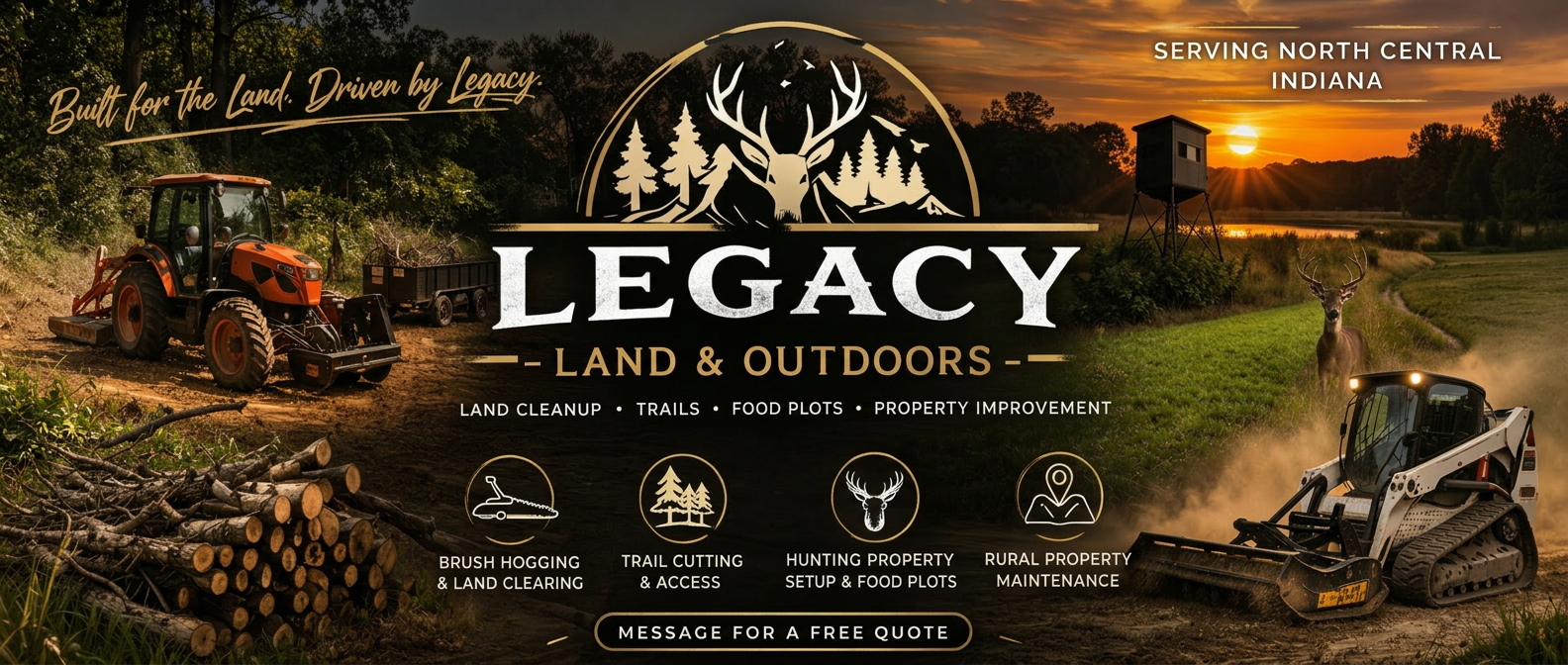 Legacy Land & Outdoors — Built for the land. Driven by Legacy.